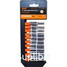 1/4" набор глубоких головок KINGQUEEN 10 шт 4-13мм WIB-41010А