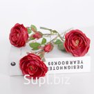 Ветка роз, шелк, 69 см. Артикул 02.0053