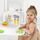 Children's kitchen mini white 7 items Article: 17305_conclusion