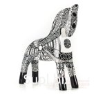 Black and white horse "Africa"