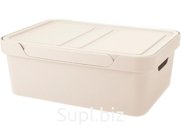 Ящик Luxe 380х276х140 12л для хранения с крышкой