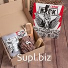 Набор подарочный Этель Rock, полотенце 30×60 см и аксессуары