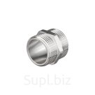 Ниппель Valogin V&G-203103, 1", наружная резьба, никелированная латунь