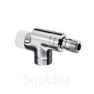 Oventrop Серия E термостатический вентиль Ду15, 1/2, PN10, осевой,белый