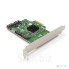 EXEGATE EX290924RUS Контроллер  EXE-502 PCI-E 2.0, SATA3 RAID, 4 int.
