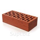 Облицовочный кирпич КРАСНЫЙ рифленый 1 NF