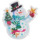 Магнит новогодний "Снеговик" 3D станет прекрасным подарком на Новый Год и украшением квартиры. Размер 12*12.8*0,1 см. Материал: полиэтилен (PET), оптическая пл…
