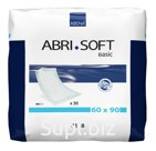 Пеленки одноразовые, впитывающие Abena Abri-Soft Basic с базовым уровнем впитываемости - для защиты постельного белья и других подлежащих поверхностей при сани…