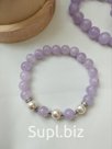 Браслет из натурального камня Лавандовый Аметист