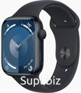 Умные часы Apple Watch Series 9 45 мм, midnight Sport Band M/L