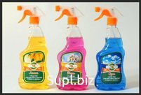 Cleaning products for glasses