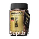 Кофе растворимый BUSHIDO «Katana Gold 24 Karat», сублимированный с пищевым золотом, 100 г, 100% арабика, стеклянная банка