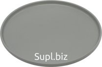 Dinner plate d27cm Collection: Solo Color: agate gray