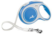 Поводок-рулетка Flexi New Comfort tape L 5m 60kg blue