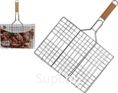 ATMIX flat grill grate, 35x25x1.5 cm, length with handle, 50 cm