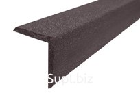Уголок ДПК равнополочный NauticPrime, 57*57*3000мм брашинг, венге