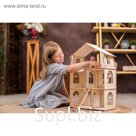 Конструктор-кукольный домик «Коттедж с пристройкой Premium»