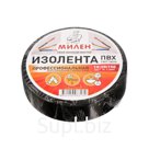 Изолента "МИЛЕН", ПВХ, ТIM916T, 19 мм х 20 м, 150 мк, профессиональная, черная