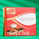 Молочный шоколад Bind со вкусом йогурта и клубники, 80 г