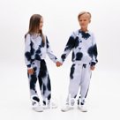 Костюм детский (свитшот, брюки) MINAKU: Casual Collection синий, рост 104 см