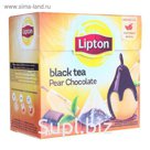 Чай черный Lipton Pear Chocolate, 20 пакетиков*1,6 г