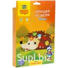 Игрушка из фетра Мульти-Пульти "Ежик"