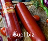 Колбаса варено-копченная "Заказная" чесносная