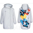 Л 20 Плащ для девочки артикул 55-5019 размер:  170-88-72 Св.серый