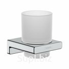 Стакан для зубных щёток Hansgrohe 41749000, хромированная, скрытый крепеж