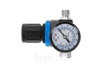 HOEGERT Регулятор с манометром 1/4", 12 бар/174 PSI