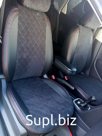 Авто чехол из Эко кожи с алькантарой