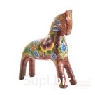 Лошадка каурая с незабудками