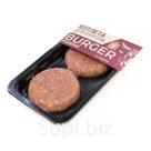 Полуфабрикат рубленый мясной непанированный КОТЛЕТА ДЛЯ БУРГЕРА РУБЛЕНАЯ, вакуум,400 грамм (зам)