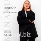 Пиджак женский MINAKU: Classic, цвет чёрный, размер 42-44