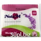 NATAM cotton swabs, 200 pcs. (KK white 05833)