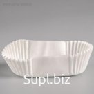 Форма для выпечки белая, форма овал, 2,5 х 5 х 2 см