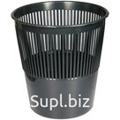 Корзина для бумаг OfficeClean, 09л, сетчатая, черная