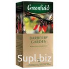Чай GREENFIELD (Гринфилд) «Barberry Garden», черный, со вкусом барбариса, 25 пакетиков в конвертах по 2 г, 0710