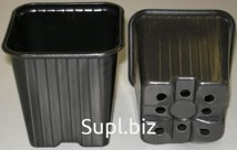 Контейнер квадратный формованный 0,31 л 80*80*80 мм, РА