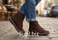 Ботинки Женские Коричневые