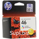Картридж ориг. HP CZ638AE (№46) трехцв. для DeskJet Ink Advantage 2020hc Printer/2520hc AiO (750стр)