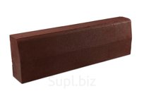 Бордюр дорожный (вибропрессование) Красный