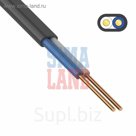 Кабель "Кабэкс", ВВГ-Пнг(A)-LS, 2х1.5 мм2, 20 м, плоский, ГОСТ