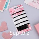 Невидимка для волос "Классическая коллекция" (набор 15 шт) чёрный