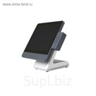 POS-моноблок GlobalPOS Air II сенсор (15" Intel Cel 1037U,DDR3 4Gb,320 HDD/60 SSD,MSR,WinPOS R7)   3