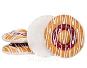 Печенье Печенюш клюквич в белой глазури 2кг