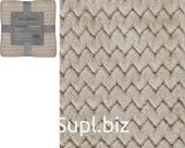 Decorative bedspread Zigzag flannel, 180x200cm, density 250g/m2
