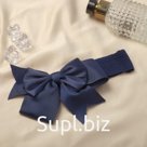 Повязка для волос "Выбражулька" классика, 16х3 см, синий