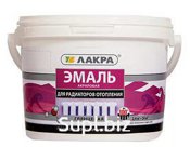 Эмаль акрил. д/радиаторов отопления 2,4 кг Лакра