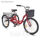 Велосипед 26" Stels Energy-I, 2017, цвет красный/белый, размер 16"
